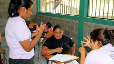 Los estudiantes de último redujeron el analfabetismo en San Pedro Sula.