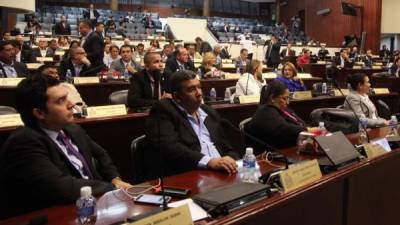 Reunión en el Congreso Nacional.