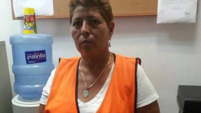 María Alicia Turcios fue remitida a la Fiscalía contra el Crimen Organizado.