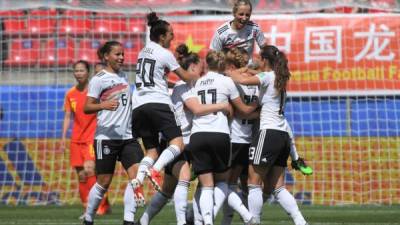 La selección de Alemania es una de las favoritas para ganar el Mundial femenino. FOTO AFP.