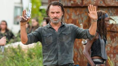 Andrew Lincoln interpreta a Rick Grimes en 'The Walking Dead'.