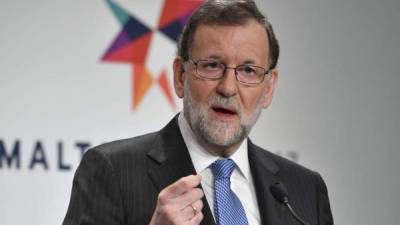 El presidente del Gobierno de España, Mariano Rajoy.