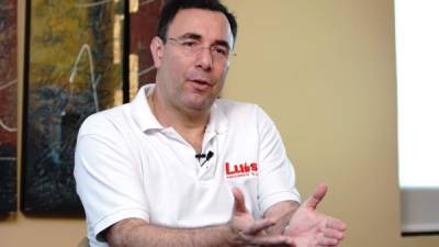 Luis Zelaya, presidenciable del Partido Liberal, en entrevista con Diario LA PRENSA.