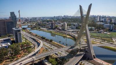Sao Paulo es una de las ciudades más afectadas con el decrecimiento de la economía de Brasil.