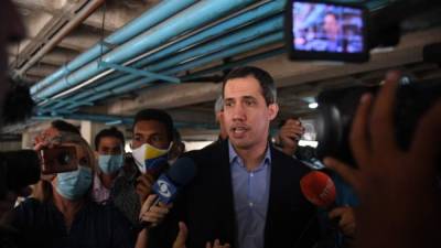 Juan Guaidó, líder opositor venezolano, reconocido por más de 50 países como el presidente encargado de Venezuela. Foto: AFP