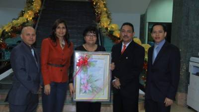 José Perdomo, Roxana Sierra, Olga Marina Villatoro Maldonado, Marlon Castillo y José Meza