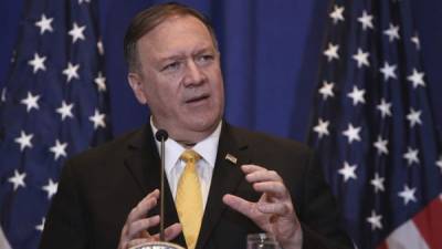 El secretario de Estado de EEUU, Mike Pompeo. Foto: AFP