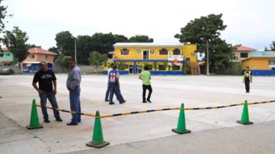 Con apoyo de la empresa privada se han remodelado las instalaciones de Tránsito de San Pedro Sula.