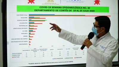 Autoridades de Salud dieron conferencia de prensa para dar a conocer resultados. Foto: Amílcar Izaguirre