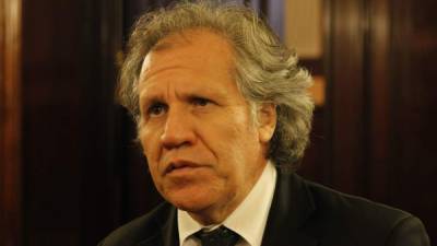 En la imagen, Luis Almagro, secretario general de la OEA. EFE/Archivo