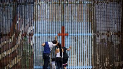 La violencia es una causa fundamental de la corriente migratoria. Foto: AFP/Guillermo Arias