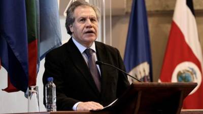 El secretario general de la Organización de los Estados Americanos (OEA), Luis Almagro. EFE/Archivo