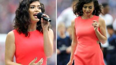 La cantante inglesa Karen Harding.