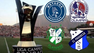 Olimpia, Honduras Progreso y Motagua jugarán un torneo previo, mientras que Motagua ya está clasificado a la Concachampions.