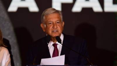El veterano izquierdista Andrés Manuel López Obrador. AFP