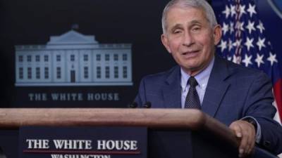 Anthony Fauci es el principal epidemiólogo de la Casa Blanca y elegido por el presidente electo de EEUU, Joe Biden, como asesor médico en el próximo gobierno.