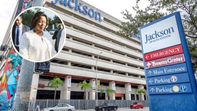Martine Moise fue trasladada al Hospital Jackson Memorial de Miami, donde recibe atención médica.