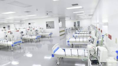 El presidente de El Salvador, Nayib Bukele, inauguró este domingo la primera fase del hospital más grande de América Latina para atender a pacientes con Covid 19 tras 100 días de construcción y equipamiento.