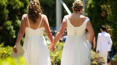 El matrimonio entre personas del mismo sexo está autorizado desde 2010 por ley en Argentina. Foto referencial.