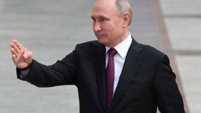 El presidente de Rusia Vladimir Putin. Foto: AFP