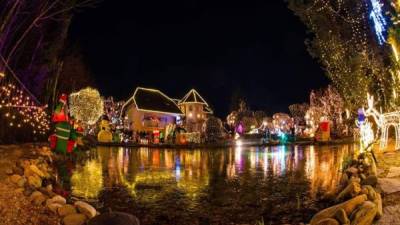 Decoración de Navidad en la casa de la Navidad de la familia Gollnhuber en Bad Tatzmannsdorf, Austria. EFE