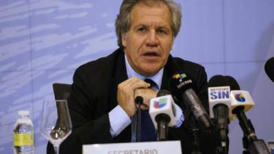 El secretario general de la OEA, Luis Almagro, vuelve a la carga contra Maduro. Foto: AFP/Erika Santelices