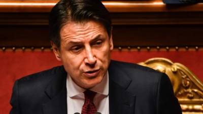 El primer ministro italiano Giuseppe Conte. AFP