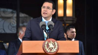 Jimmy Morales sufre un nuevo revés contra la justicia en su lucha por sacar a Iván Velásquez, jefe de la Cicig de Guatemala./EFE.