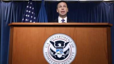 El secretario interino de Seguridad Nacional de Estados Unidos, Kevin McAleenan. AFP