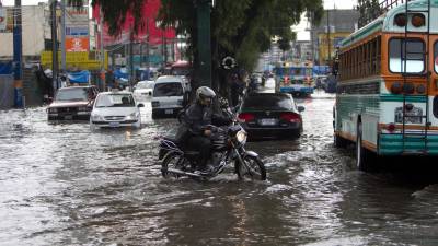 La mayor parte de las lluvias en Guatemala por Julia tuvieron lugar en el norte del territorio.