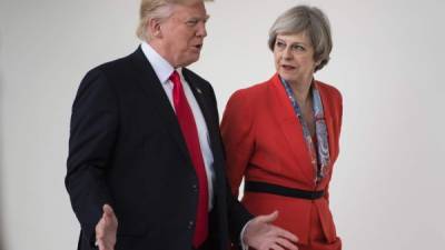 La reunión entre May y Trump generó grandes expectativas en el Reino Unido donde vigilan de cerca los movimientos del presidente estadounidense.