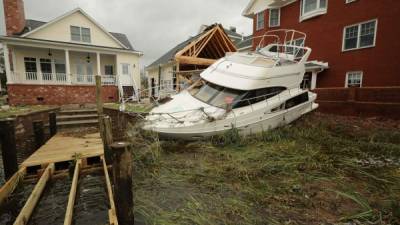 Los desastres del huracán Florence a su paso por las Carolinas en Estados Unidos.