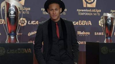 Neymar fue elegido el mejor jugador americano de la Liga de España.