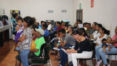Las oficinas regionales del SAR en Comayagua reciben diariamente entre 250 a 300 contribuyentes.