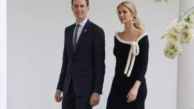 Jared Kushner e Ivanka son asesores presidenciales de Trump./