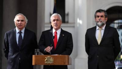 El presidente de Chile, Sebastián Piñera (c). EFE/Archivo