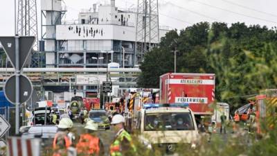 La explosión ocurrió cerca de un centro de incineración de basuras de la zona. Todavía no se han esclarecido las causas del siniestro.