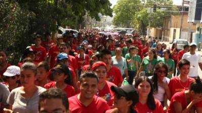 El asesor diocesano de la Pastoral Juvenil de la diócesis de San Pedro Sula, Luis Alfonso Amador, explicó que con la actividad denominada 'Rosario Run' dan por inaugurado el Mes de la Juventud.