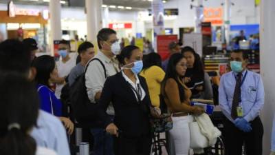 En el Villeda Morales, el uso de mascarillas es frecuente.