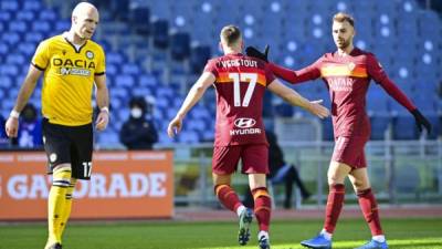 La Roma mantiene una buena racha jugando de local. Es el único invicto en su estadio, con nueve victorias en doce partidos.