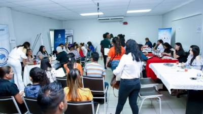 Alumnos. Estudiantes del Centro Técnico Hondureño Alemán.