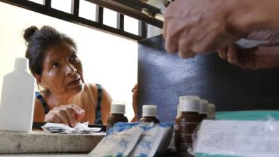 Los hondureños confían en los medicamentos que les provee el Estado.