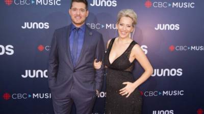 Michael Buble y Luisana Lopilato asistieron a los Juno Awards en Vancouver, Canada el pasado marzo.