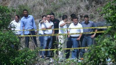 Familiares y compañeros de trabajo de Josué Paúl Silva llegaron a la escena del crimen al darse cuenta del hallazgo del cadáver.