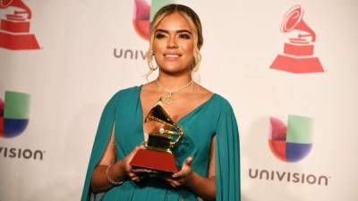 La cantante colombiana Karol G. Foto: AFP