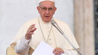 El Papa Francisco. Foto: AFP