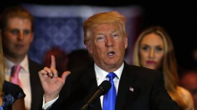 Trump ha quedado solo en la contienda por la candidatura republicana. Foto: AFP