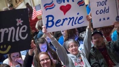 Bernie Sanders es el favorito para llevarse la victoria del bando demócrata en Wisconsin.