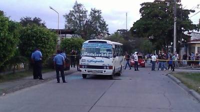 Un bus de la empresa Impala fue atacado el lunes en San Pedro Sula, un día después del ataque a otra unidad de la misma empresa.