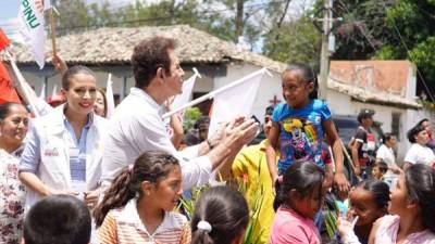 Ayer, la Alianza de Oposición estuvo en el municipio de Ojojona, Francisco Morazán.